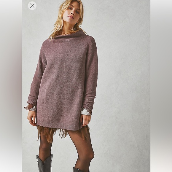 Free People Sweaters - Free People | Ottoman Slouchy Tunic Size XS Nutmeg